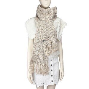 BARTS Wool Knit Neutral Classic Tricot Beige Warm Scarf
